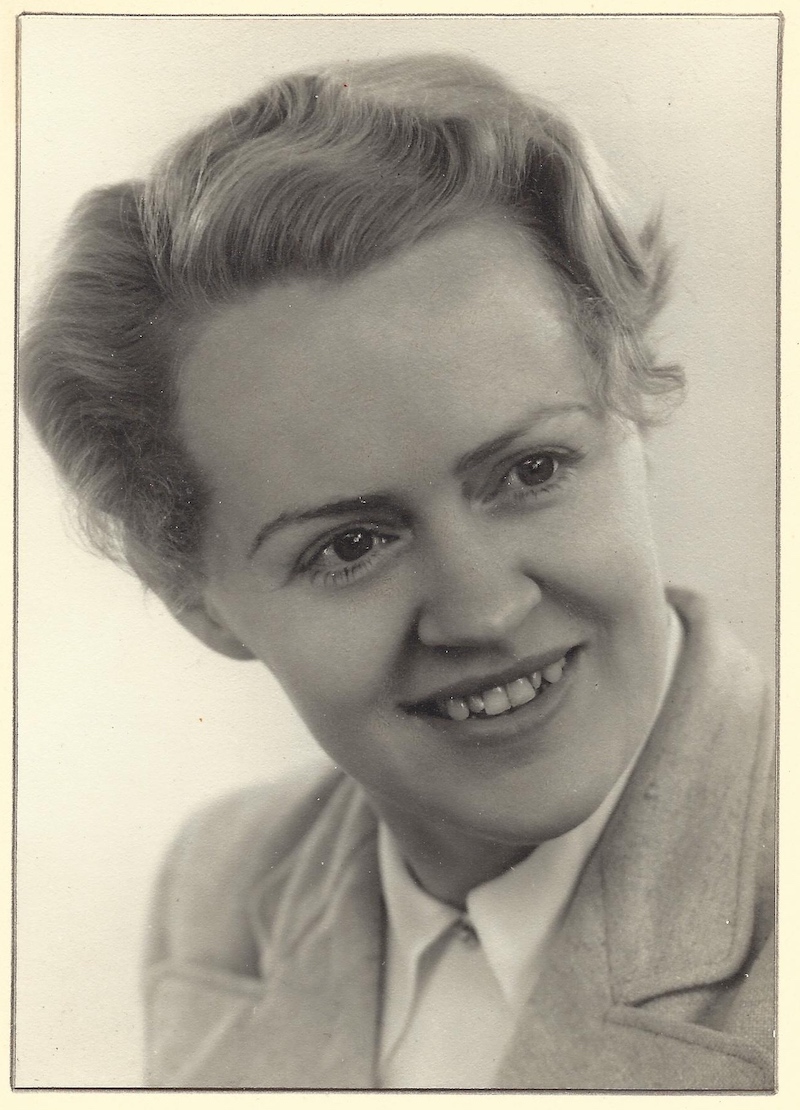 Svartvitt foto av Inga-Greta Agrell. Foto: Polyfoto, Lund